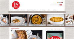 Desktop Screenshot of joyofcooking.com